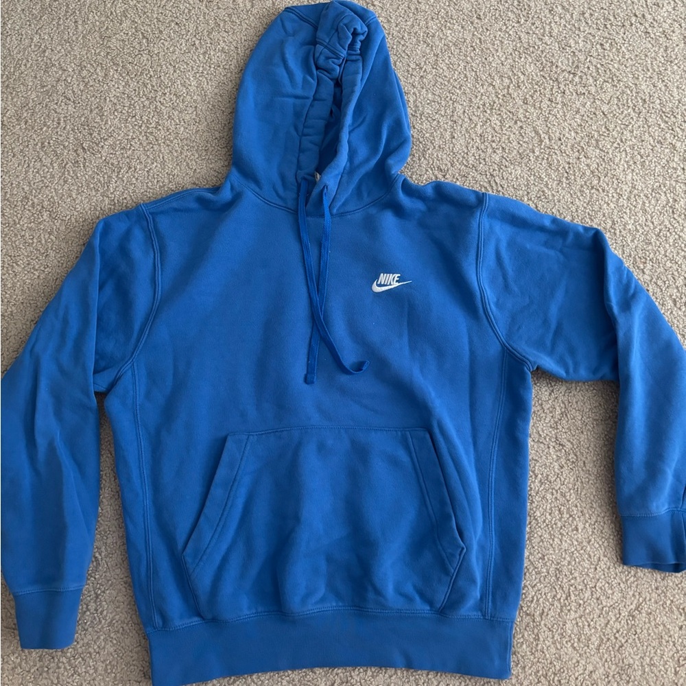 Blue Nike Hoodie Sweatshirt